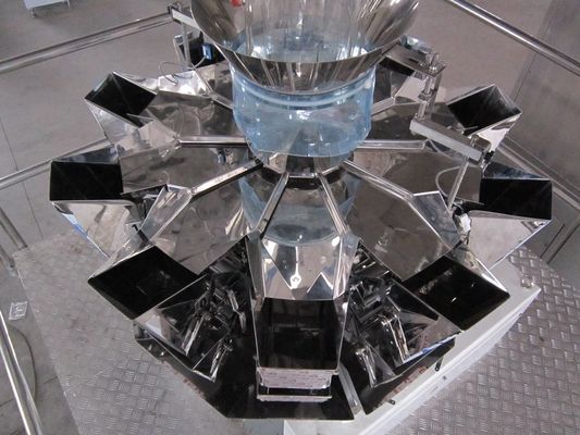 Macchina automatica verticale dell'imballaggio alimentare di Multihead della gelatina