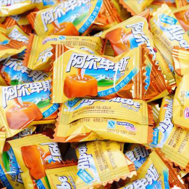 Macchina imballatrice del piccolo cuscino orizzontale di Candy duro